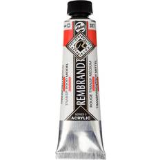 Rembrandt Acrylic Colour Tube Transparent Red Medium 40ml