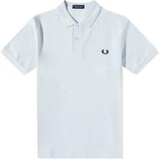 Fred Perry Slim Fit Plain Polo Shirt - Light Ice