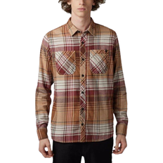 Fox Shirts Fox Turnouts Utility Flannel Shirt - Cognac