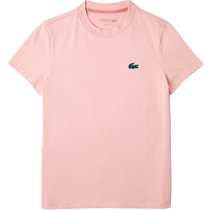 Lacoste Dame T-skjorter Lacoste Sport Organic Cotton Jersey T-Shirt - Pink