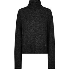 Kleding Mos Mosh MMAidy Thora Rollneck Knit Strickware Black