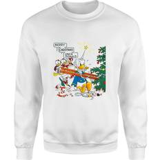 Disney Uncle Donald Christmas Jumper White White