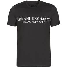 Armani Exchange Sort Print T-Shirt - Black