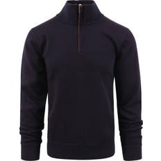 Gant Sacker Rib Half Zip - Navy