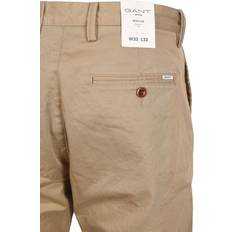 Gant Regular Fit Twill Chinos 38/32, DARKKHAK