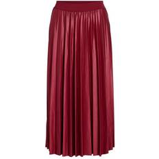 Fickor Kjolar Vila Pleated Midi Skirt