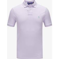 Polo Ralph Lauren Purple Polo Shirts Polo Ralph Lauren Cotton Pique Shirt in Slim Fit