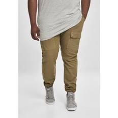 Groen Broeken Urban Classics Classic Cargo Broek 2.0 - Beige