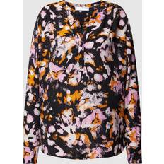 Selected Blusar Selected Slfirene Ls Aop Top Noos - Black