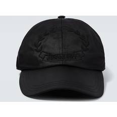 Burberry Bestickte Baseballcap Schwarz