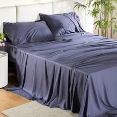 Bedsure Cooling Bed Sheet Grey (259.1x228.6cm)