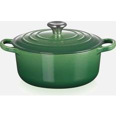 Le Creuset Bamboo Green Signature Cast Iron Round 6.7 L