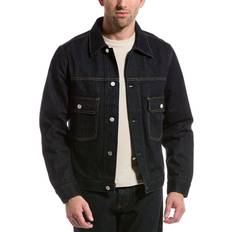 Helmut Lang Denim Trucker Indigo Rinse - Musta