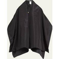 Dolce & Gabbana Women Outerwear Dolce & Gabbana Taffeta and moiré cape with the Re-Edition label