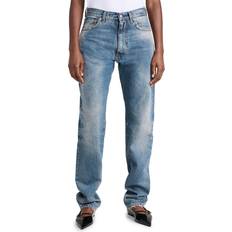 Maison Margiela Woman Jeans - Blue