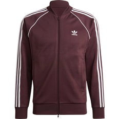 Adidas sst track jacket Adidas SST Track Jacket - Shadow Maroon/White