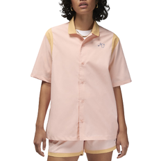 Shirts Nike Jordan Women's Button-Up Shirt - Atmosphere/Celestial Gold