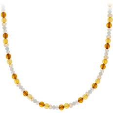 Pernille Corydon Amber Glow Necklace Förgyllt-Silver Sterling 925