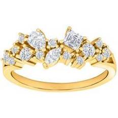 Joanli Nor Forgyldt ring hvid