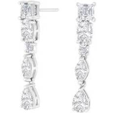 Joanli Nor Mettenor Sterling Silver Öronsnäcka Med Zirconia - Silver