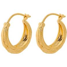 Coastline pernille corydon Pernille Corydon Small Coastline Earrings - Gold