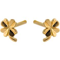 Pernille Corydon Mini Clover Earsticks - Gold