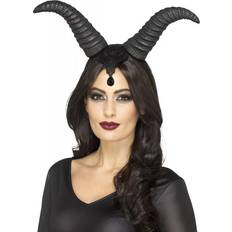 Smiffys Demonic Queen Horns, on Headband