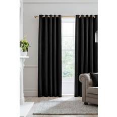 Laurence Llewelyn-Bowen Montrose Black Blackout 90 x 90 229 x 229 cm