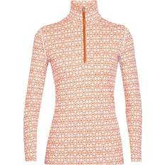 Clothing Icebreaker Vertex Ls Half Zip A Snow Flash - Rosa