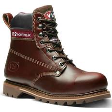 Work boots brown V12 Boulder Safety Work Boots Brown