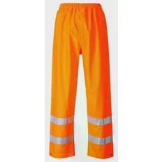 EN ISO 20471 Work Pants Portwest Sealtex Flame Hi-Vis Trouser Orange