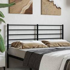Beds & Mattresses vidaXL Metal Black Headboard 120cm