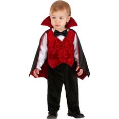 Princess Paradise Little Vlad Vampire Infant Costume Black Red 0/3mo