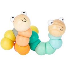 Small Foot Aktivitetsleksaker Small Foot Wooden Motor Skills Caterpillar 1 st