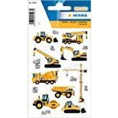 stickers Magic construction vehicles foil 1 10st