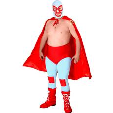 Men - Red Costumes Fun Adult Nacho Libre Costume