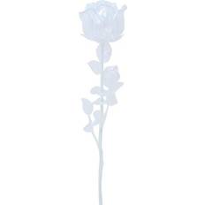 Europalms Crystal Rose Clear Artificial Flower 81cm 12x Kunstig plante