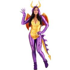 Fun World Costumes Women's Spyro the Dragon Costume Jumpsuit