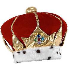 Rot Hüte Elope Red Royal King Hat Red