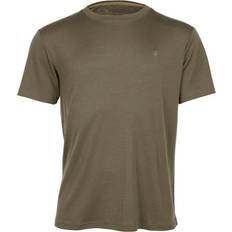 Pinewood T-shirt med merinould, Grøn