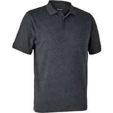 Grau - Jagd Oberteile Deerhunter Poloshirt Gunnar