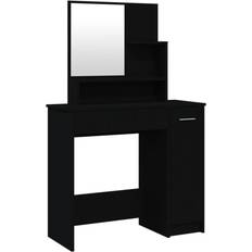 vidaXL With Mirror Toiletbord 35x86.5cm