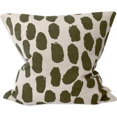 Fine Little Day Kuddar Fine Little Day Dots Kuddöverdrag Grön, Beige