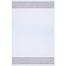 Svanefors Handdukar Svanefors Carlton, rand upptill Badlakan Brun, Vit (140x70cm)
