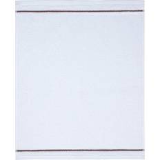Svanefors Carlton Frottéhandduk Badlakan Vit, Brun (30x30cm)