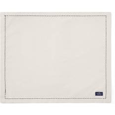 Lexington Panni & Tessuti Lexington Org Cotton Oxford Place Mat Beige