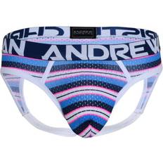 Almost Naked Newport Mesh Jock Blue Striped