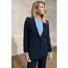 Neo Noir Blå Blazere Neo Noir Avery Woven Blazer Dark Navy