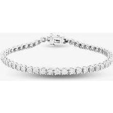 Sterling silver Sterling silver 1.00ct diamond tennis bracelet thb18706-100