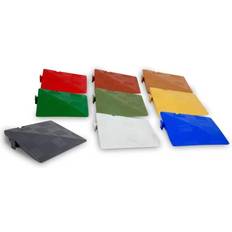 LxWxh 120 x 120 x 25 mm Red Corner Elements Pack 4
